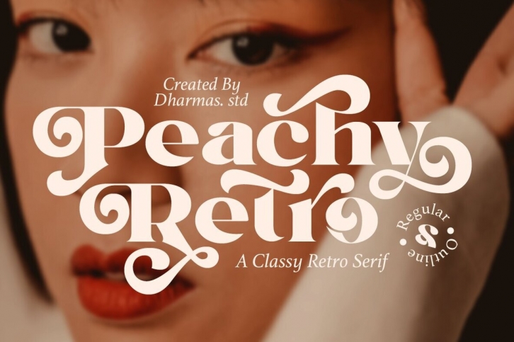 Peachy Retro Font Font Download