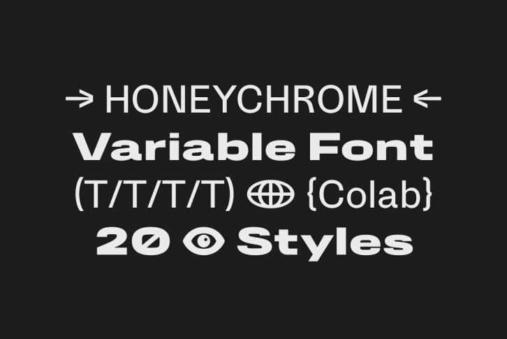 HoneyChrome Font Font Download