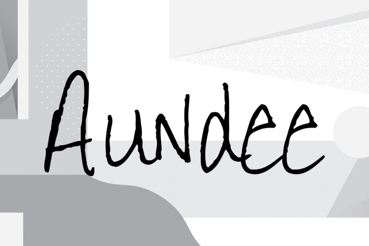 Aundee Font Font Download