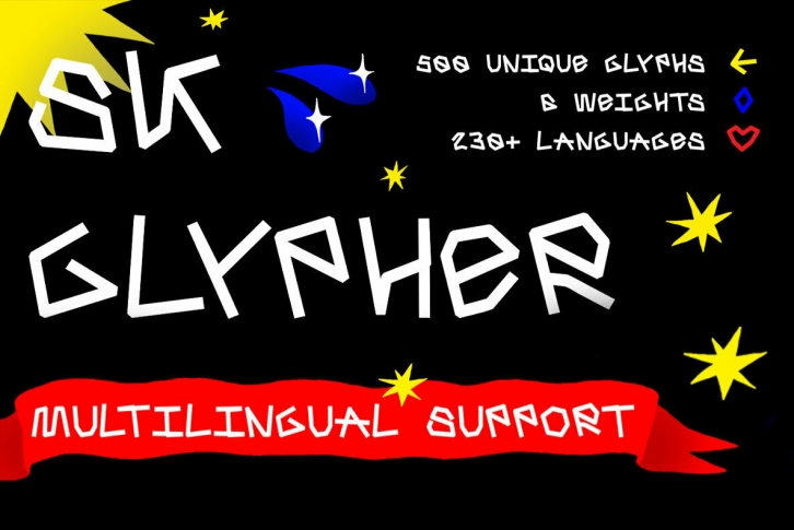 SK Glypher Font Font Download