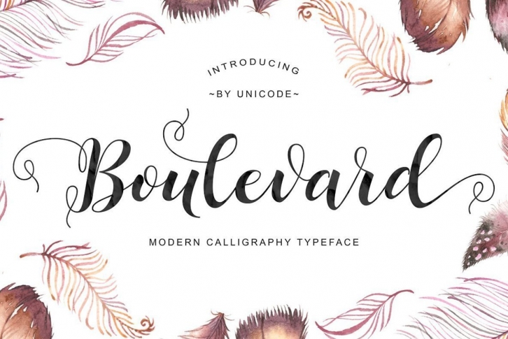 Boulevard Font Font Download