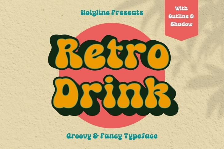 Retro Drink Font Font Download