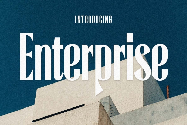 Enterprise Typeface Font Font Download