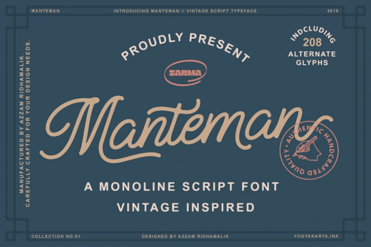 Manteman Font Font Download