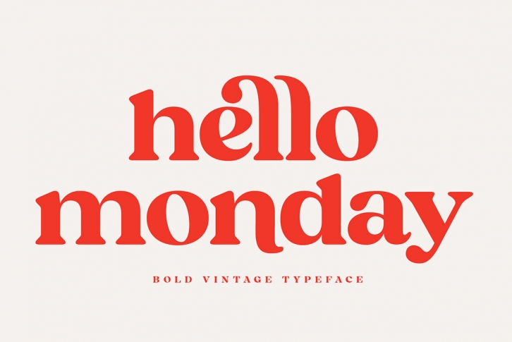 Hello Monday Font Font Download