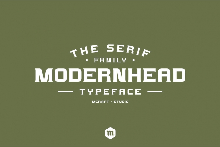 Modernhead Serif Font Font Download