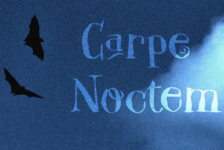 Carpe Noctem Font Font Download