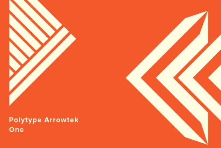 Polytype Arrowtek One Font Font Download