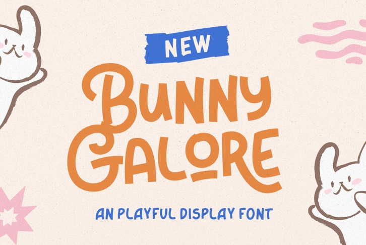 Bunny Galore Font Font Download