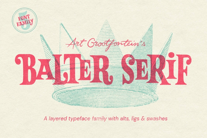 Balter Serif Font Font Download