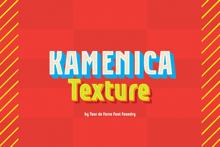 Kamenica Texture Font Font Download