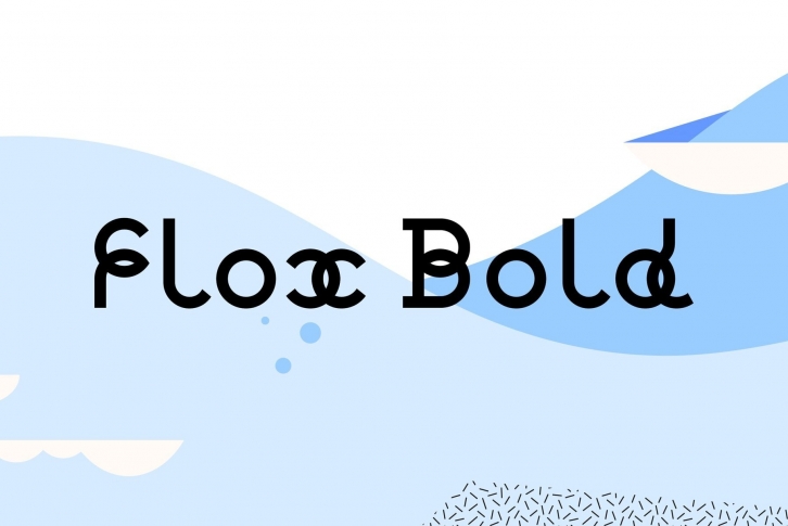 Flox Bold Font Font Download