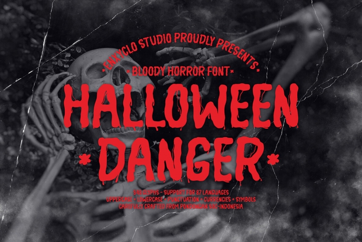 Ncl Halloween Danger Font Font Download