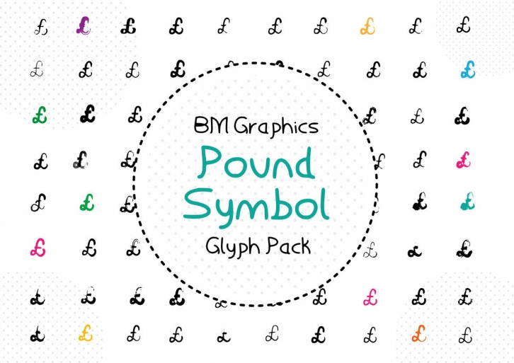 BM Graphics - Pound Symbol Font Font Download