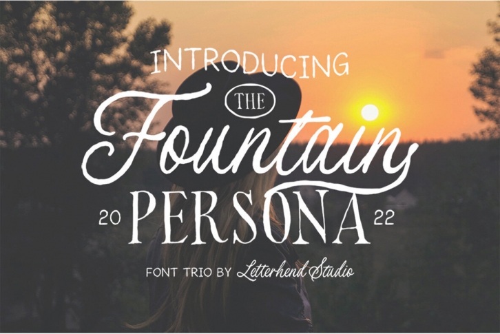 Fountain Persona Font Font Download