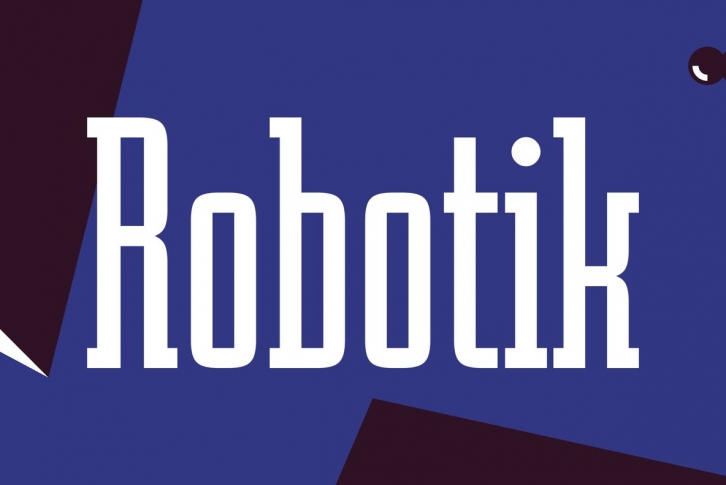 Robotik Font Font Download