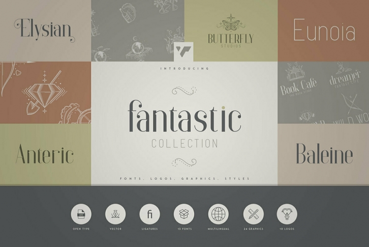 Fantastic Collection Font Font Download