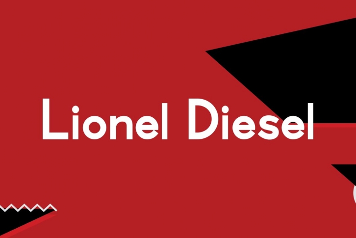 Lionel Text Diesel Font Font Download