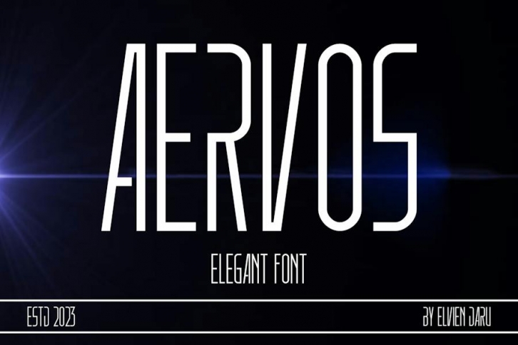 Aervos Font Download