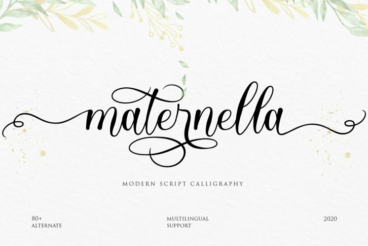 Maternella Font Font Download