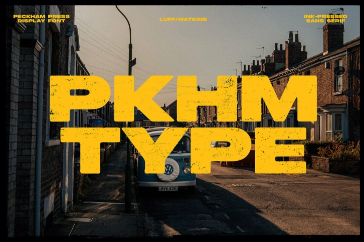 Peckham Press Font Font Download