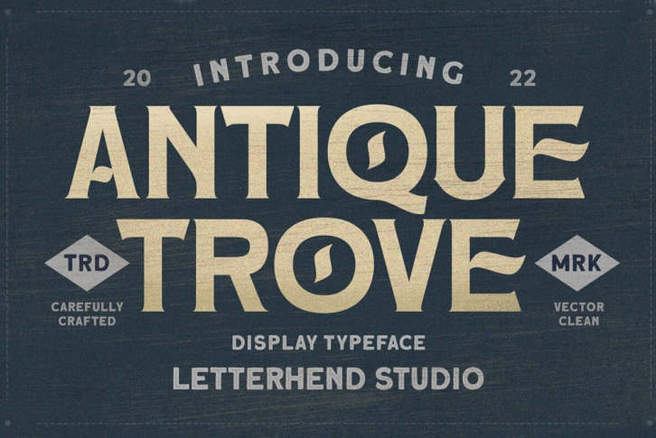 Antique Trove Font Font Download