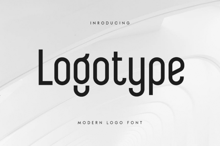 Logotype - Modern Logo Font Font Download