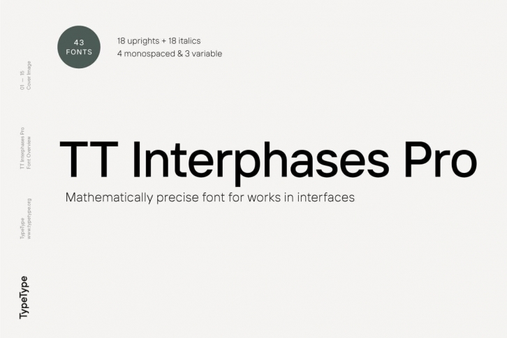 TT Interphases Pro Font Font Download