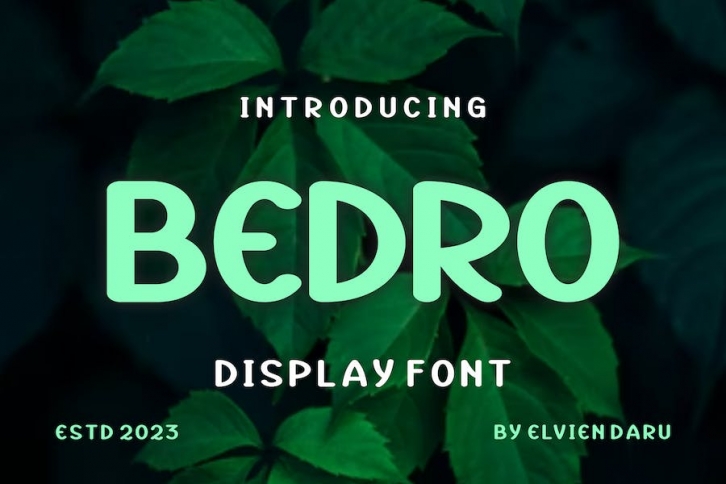 Bedro Font Download