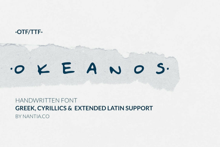 Okeanos Font Font Download