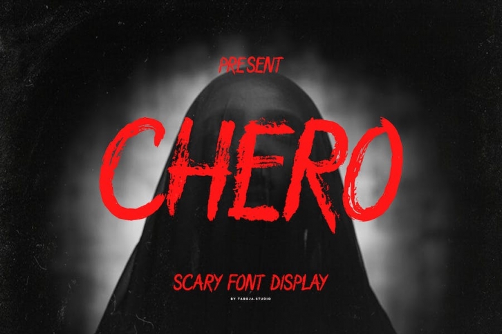 Chero - The Spooky Horror Font Font Download