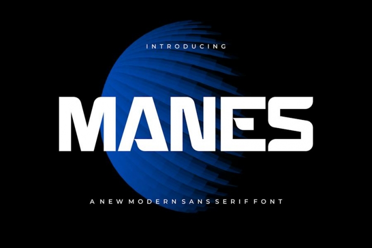 Manes - Font Font Download