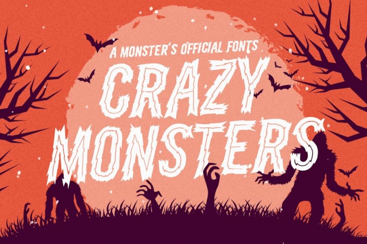 Horror Crazy Monster Fonts Font Download