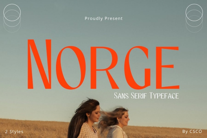 Norge – Contemporary Sans Serif Font Download