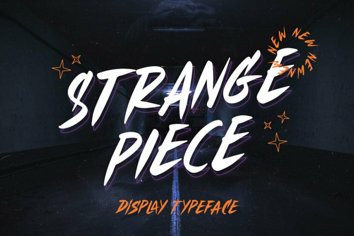 Strange Piece Font Font Download