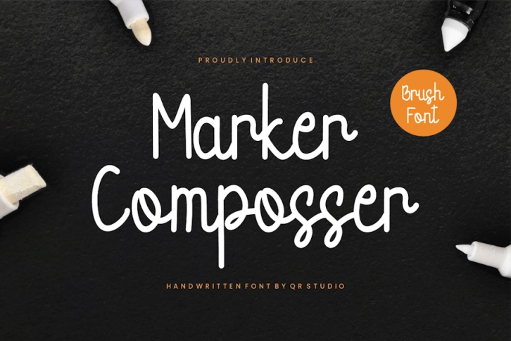 Marker Composser Font Download