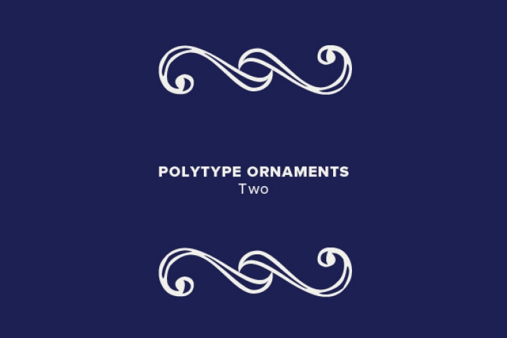 Polytype Ornaments Two Font Font Download