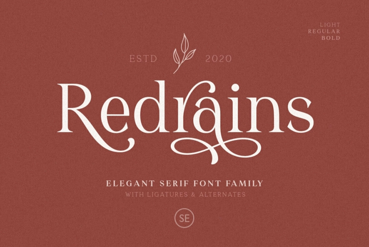 Redrains Font Font Download