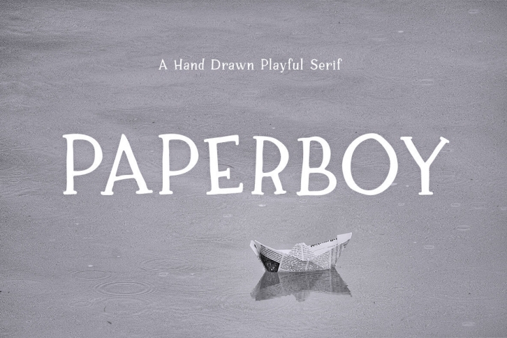 Paperboy Font Font Download