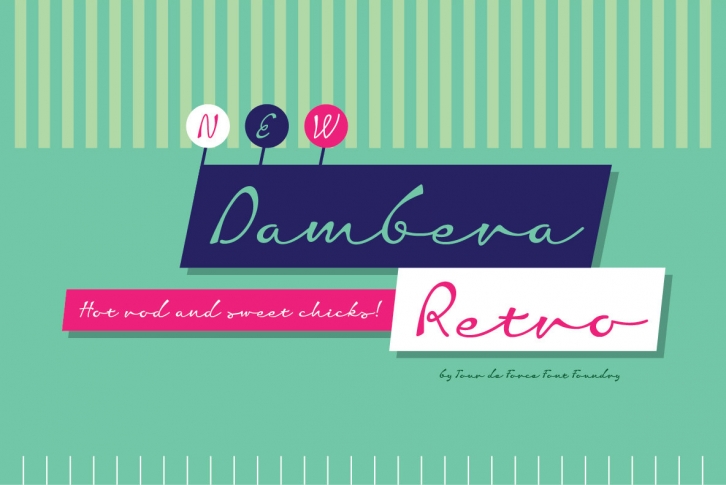 Dambera Retro Font Font Download