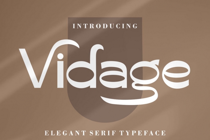 Vidage Font Font Download