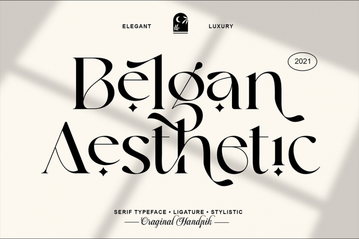 Belgan Aesthetic Font Font Download