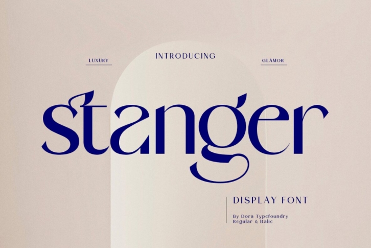 Stanger Font Font Download