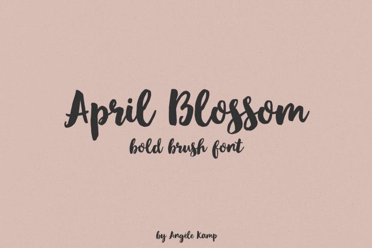 April Blossom Font Font Download