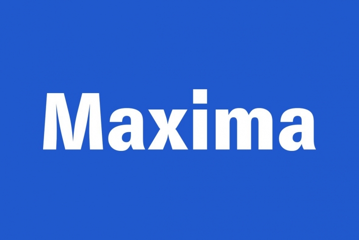 Maxima Font Font Download