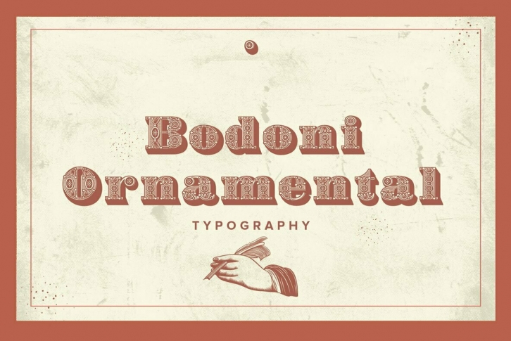 Bodoni Ornamental Font Font Download