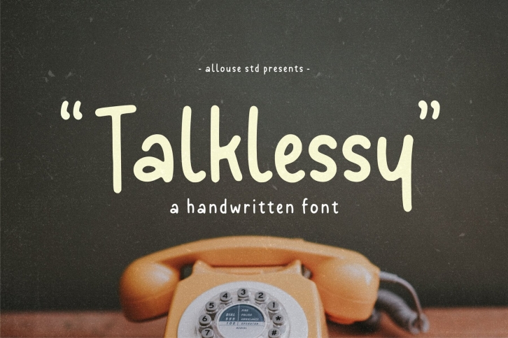 Talklessy Font Font Download