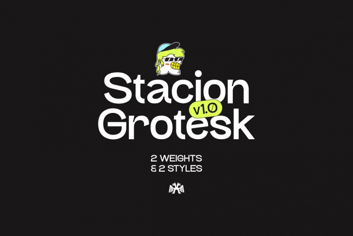 Stacion Grotesk Font Font Download