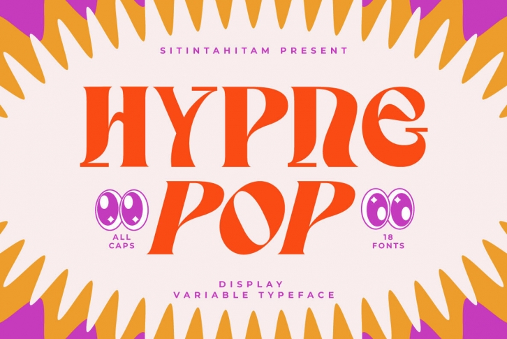 Hypne Pop Font Font Download