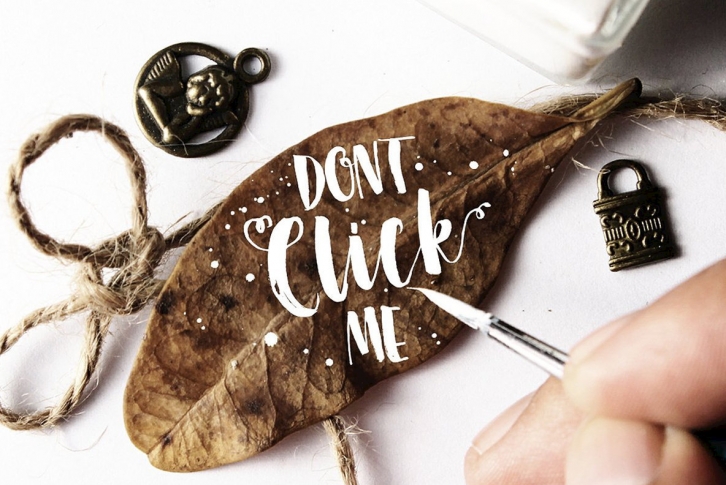 Don't Click Me Font Font Download